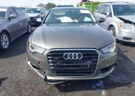2013 Audi A6 3.0T Premium z USA, uszkodzony, nr VIN WAUGGAFC6DN137550